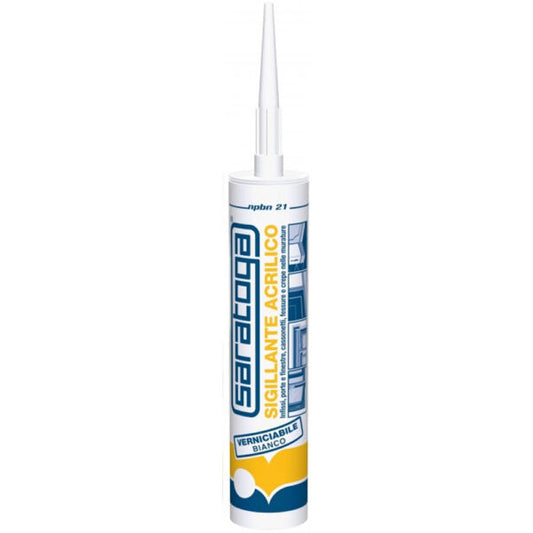 Silicone Bianco Acetico 280ML SARATOGA