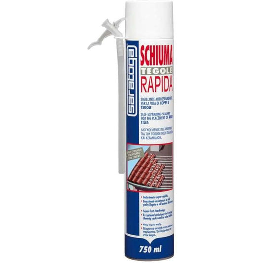 Schiuma Poliuretanica Rapida 750 ml - SARATOGA