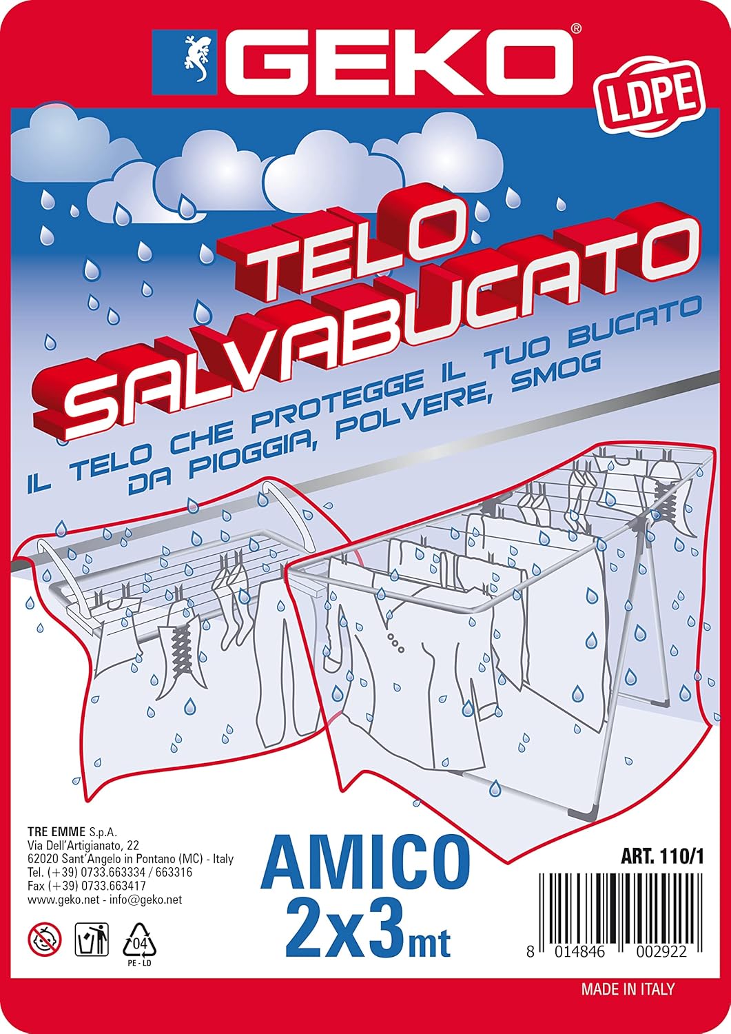 TELO COPRITUTTO 3X2 SALVABUCATO