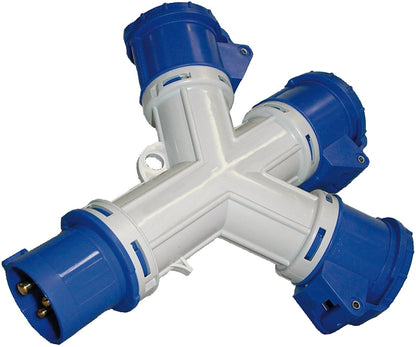 Distributore a 3 prese 16A 3 poli brennenstuhl