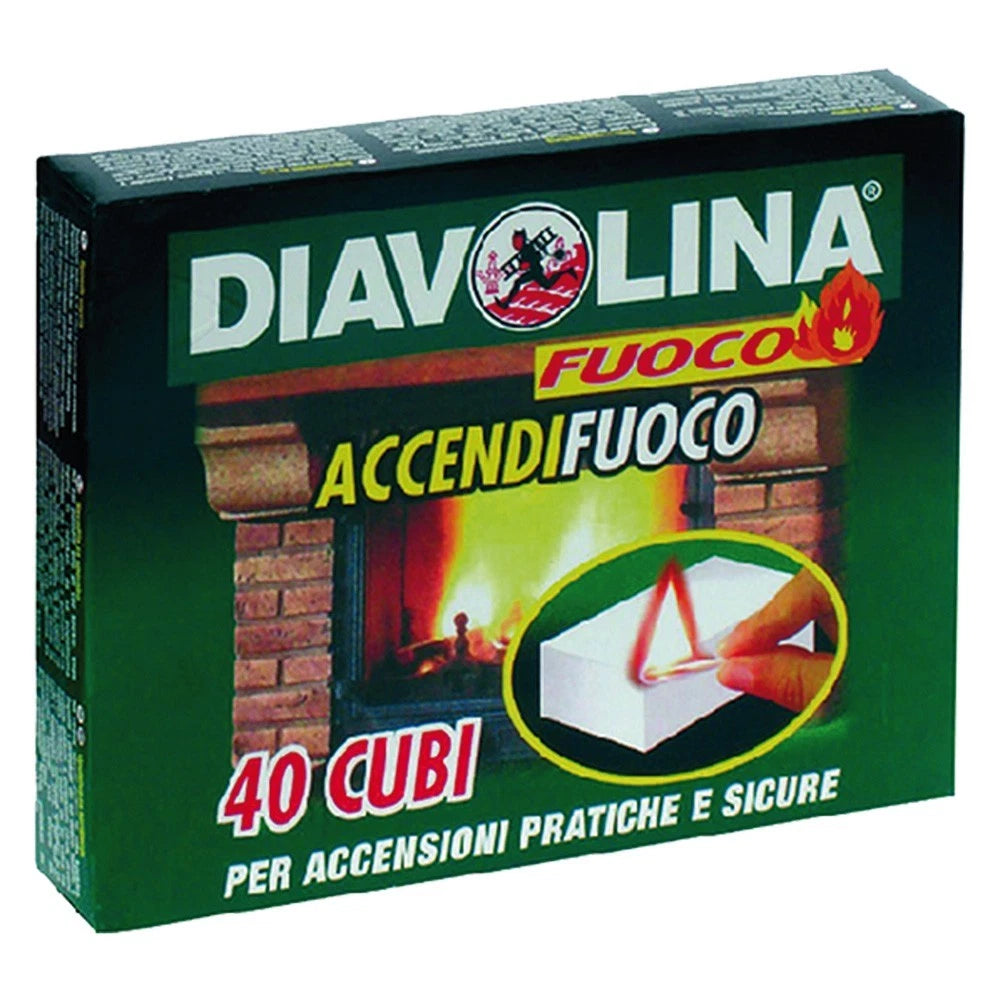 DIAVOLINA ACCENDIFUOCO 40 CUBI