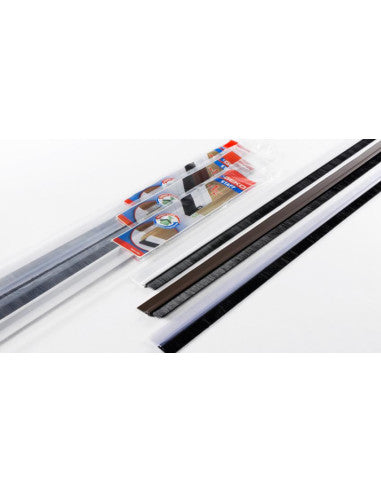 PARASPIFFERO CON SPAZZOLA PVC BIANCO GEKO